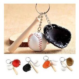 Buffer Baseball Keychain Gerçekçi Beyzbol Tasarımlı Şık Anahtarlık