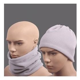 Buffer Beyaz Renki Çok Fonksiyonlu Unisex Polar Bere Boyunluk Saç Bandı