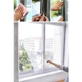 Buffer Çift Camlı Çift Kanat Pencere Sinekliği