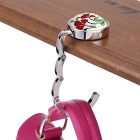 Buffer Dekoratif Desenli Masa Kenarı Çanta Askı Aparatı Aleti Askılık