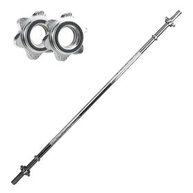 Buffer Düz Bar 120 cm Krom Halter Ağırlık Barı