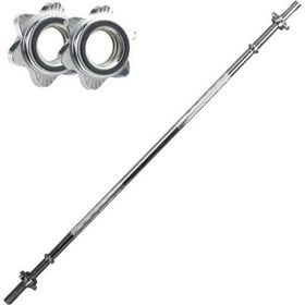 Buffer Düz Bar 120 cm Krom Halter Ağırlık Barı