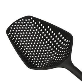 Buffer Isıya Dayanıklı Plastik Süzgeçli Kızartma ve Sebze Haşlama Kepçesi