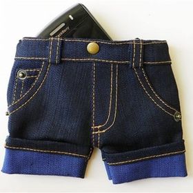 Buffer Jean Short Telefon Kılıfı ve Cüzdan