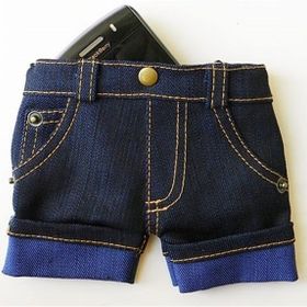 Buffer Jean Short Telefon Kılıfı ve Cüzdan