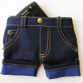 Buffer Jean Short Telefon Kılıfı ve Cüzdan