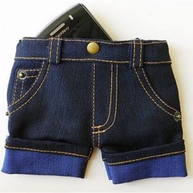 Buffer Jean Short Telefon Kılıfı ve Cüzdan