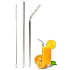 Buffer Metal Pipet Seti Paslanmaz Çelik Düz Eğik Pipet ve Pipet Temizleme Fırçası