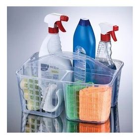 Buffer Mutfak ve Banyo Dolap İçi Temizlik Malzemesi Düzenleyici Sepet