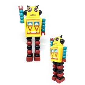 Buffer OB2484DK1016 Decotown Nostaljik Uzaylı Robot Biblo