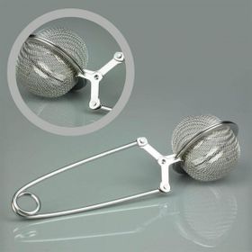 Buffer Paslanmaz Metal Pratik Kolay Bitki Çayı Demleme Süzgeci Aparatı
