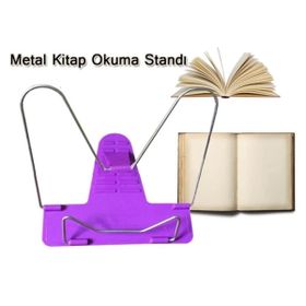 Buffer Portatif Ayarlanabilir Metal Kitap Okuma Standı Aparatı Aleti
