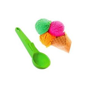 Buffer Pratik Mandallı Plastik Dondurma Servis Sunum Kepçesi Kaşığı