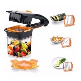 Buffer Quick 5 in 1 Büyük Hazneli Pratik Hızlı Meyve Sebze Doğrayıcı Rende