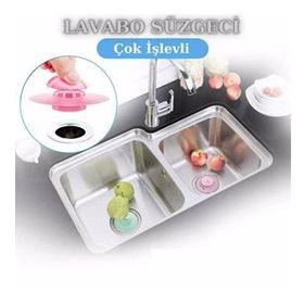 Buffer Silikon Malzeme Banyo Mutfak Gider Evye Lavabo İçine Çöp Tıpası