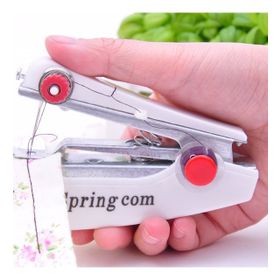Buffer Spring Come Mini Kolay Seyehat ve Ev Tipi El Dikiş Dikme Makinası