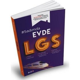Buga Yayınları 8. Sınıf LGS 5 Adımda Evde Soru Bankası