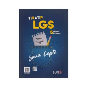Buga Yayınları 8. Sınıf LGS Tıpatıp 5 Genel Deneme