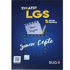 Buga Yayınları 8. Sınıf LGS Tıpatıp 5 Genel Deneme