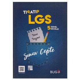 Buga Yayınları 8. Sınıf LGS Tıpatıp 5 Genel Deneme