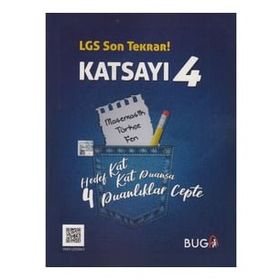 Buga Yayınları 8. Sınıf Matematik Türkçe Fen Katsayı 4 Soru Bankası