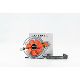 Bugatek Universal Turuncu Fanlı 8 cm İşlemci Fanı