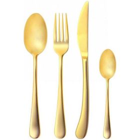 Bugatti Settimocielo Satin Gold 75 Parça Çatal Bıçak Seti
