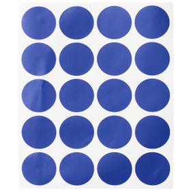 Bugybagy Puantiye Lacivert 5 cm 100 Parça Sticker