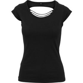 Build Your Brand Back Cut Kadın T-shirt