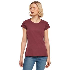 Build Your Brand Basic Tee Kısa Kollu Yuvarlak Yaka Cherry Kadın T-shirt