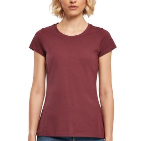 Build Your Brand Basic Tee Kısa Kollu Yuvarlak Yaka Cherry Kadın T-shirt