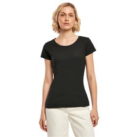 Build Your Brand Basic Tee Kısa Kollu Yuvarlak Yaka Siyah Kadın T-shirt
