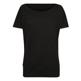 Build Your Brand Batwing Tee Siyah Kadın T-shirt