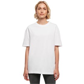 Build Your Brand Boyfriend Beyaz Kadın T-shirt