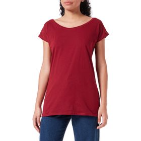 Build Your Brand Burgundy Kadın T-shirt