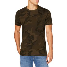 Build Your Brand Camo Tee Yeşil Erkek T-shirt