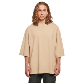 Build Your Brand Huge Tee Bej Erkek T-shirt