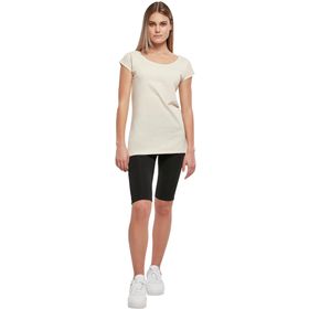 Build Your Brand Ladies Wide Neck Tee Kum Kadın T-shirt