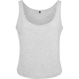 Build Your Brand Tanktop Gri Kadın T-shirt