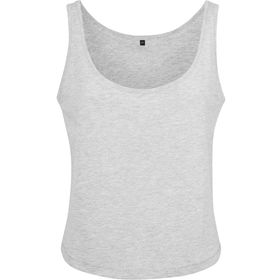 Build Your Brand Tanktop Gri Kadın T-shirt