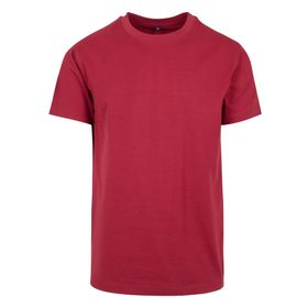 Build Your Brand Tee Yuvarlak Yaka Kırmızı Erkek T-shirt