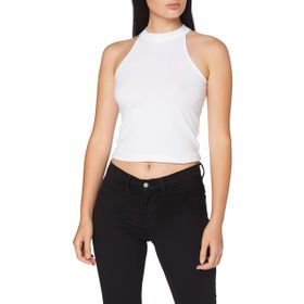 Build Your Brand Turtleneck Beyaz Kadın T-shirt