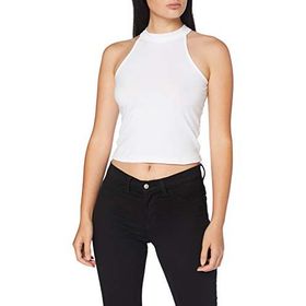 Build Your Brand Turtleneck Beyaz Kadın T-shirt