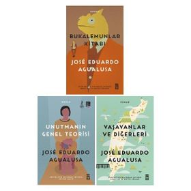 Bukalemunlar Kitabı - Unutmanın Genel Teorisi - Yaşayanlar ve Diğerleri - 3 Kitap - Jose Eduardo Agualusa