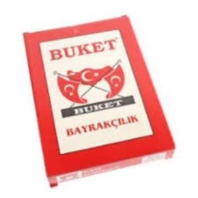 Buket BKT-119 20x30 Sopalı Türk Bayrağı