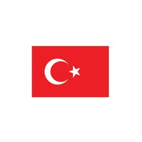 Buket BKT-136 15x22.5 cm Çift Katlı Masa Bayrağı