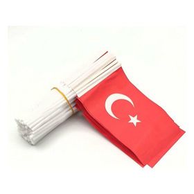 Buket BKT-301 80'li Sopalı Kağıt Bayrak