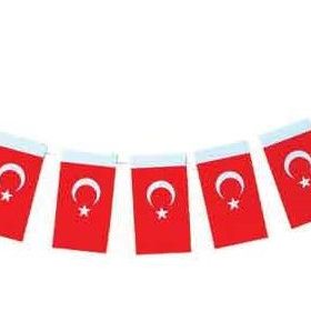 Buket BKT-303 İpli Büyük 40'lı Türk Bayrağı