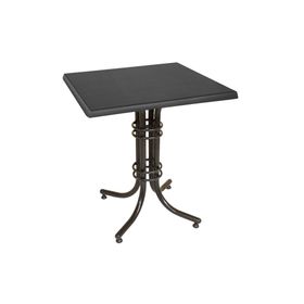 Buket Werzalit Kare Esb 60x60 - Siyah Mutfak Masası