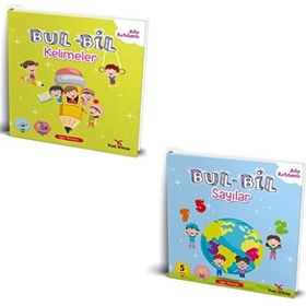 Bul Bil Serisi Kelimeler + Bul Bil Serisi Sayılar - Yeti Kitap Yayınları